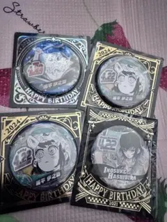 鬼滅の刃⭐︎嘴平伊之助ジャンプ缶バッジセット