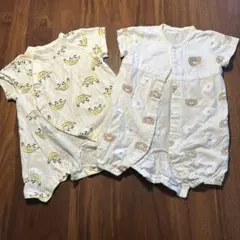 西松屋　ロンパース 60-70cm 2点セット