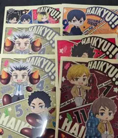 HAIKYU!! キャラクタークリアファイル 6枚セット