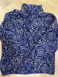 パタゴニア 1995年USA製 L ネパールヘキサゴン フリース スナップT