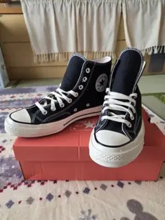 Converse コンバース CT70 HIGH 黒 27cm