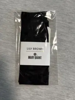 LILY BROWN × MARY QUANT シアー　ショート　ソックス