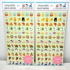 chocottoシール　縁起物2　ガイア　キャンドゥ