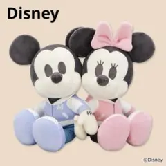 Disney ディズニー ミッキ&ミニー ちょっもっさ デココレ ペアぬいぐるみ