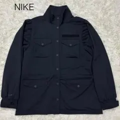 【ナイキ】ナイロンジャケット　ブルゾン　黒　XL