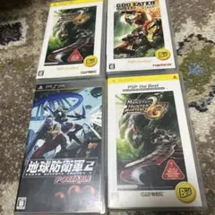 PSP ゲームソフト 4本セット