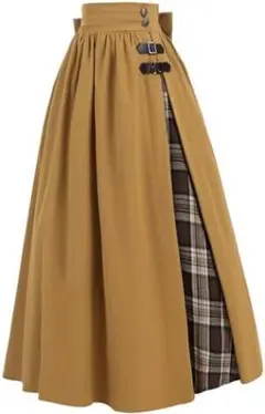 C1930Sハンガリートランシルバニアvintageインディゴリネンスカート
