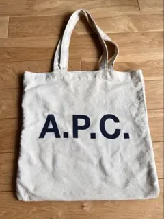 A.P.C. アーペーセー ロゴ キャンバストートバッグ キナリ