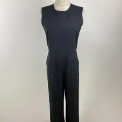 訳有 Mila Owen ミラオーウェン オールインワン サロペット ワイド 黒のサムネイル