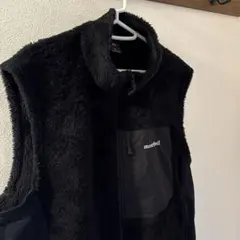 mont-bell フリースベスト 黒
