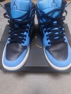 NIKE AIR JORDAN 1 MID 27.5 ユニバーシティブルー