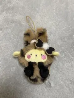 ポムポムプリンマスコットキーホルダー