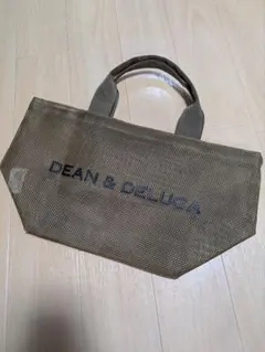 DEAN&DELUCAディーンアンドデルーカ　メッシュトートバッグ　ゴールド　S