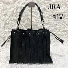 美品✨️JRA認定】クロコダイル本革 パッチワーク トートバッグ 黒