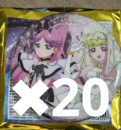 キミとアイドルプリキュア展 キュアキッス　ズキューン 缶バッジ 20枚