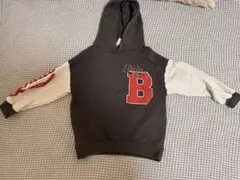 ZARA NBAシカゴブルズ パーカー Sサイズ グレー116cm