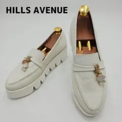 ミク様　極美品　HILLS AVENUE　アニヤ　ウェーブソール　23.5cm白のサムネイル