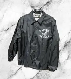 美品WANIMA 期間限定価格　コーチジャケットナイロンジャケットブラック
