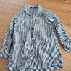 JENNIELOVE　ジェニーラブ　シャツ　ストライプ　130cm