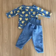 ベビー　フリースパジャマ　80