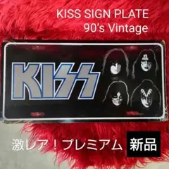希少！KISS SIGN PLATE 90's Vintage 新品