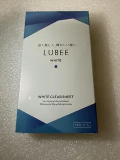 LUBEE WHITE CLEAR SHEET 14セット入