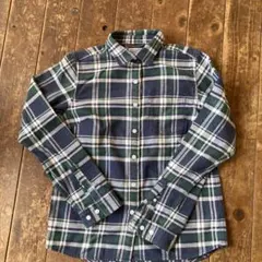 THE NORTH FACE チェック柄長袖シャツ M