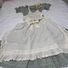 ピンクハウス　エプロン　難ありのサムネイル