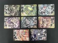 NARUTO KAYOU ナルト 墨絵 カード 全種類8枚セット - メルカリ