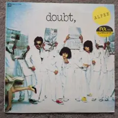 ALFEE doubt, レンタル用だったレコード