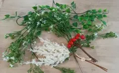 造花、植物の装飾セット