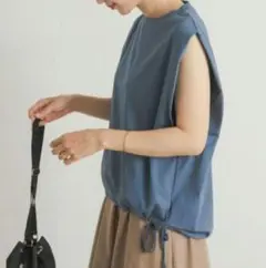 URBAN RESEARCH DOORS　ドロストコクーンプルオーバー Tシャツ