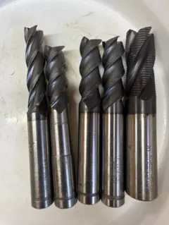 鴻源様 超硬 エンドミル 4枚刃 12本 チタンコーティング 未使用品 