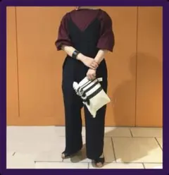 ★送料無料★ジョーゼット✨ROKU ロク　CAMISOLE ALL IN ONE