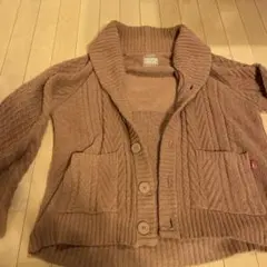 gelato pique Lotus ブラウンカーディガン