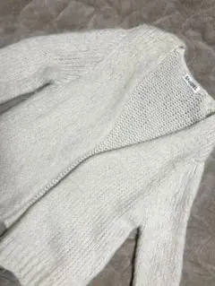 スナイデル　シャギーモヘアカーディガン