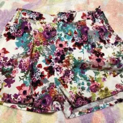 花柄 ショートパンツ