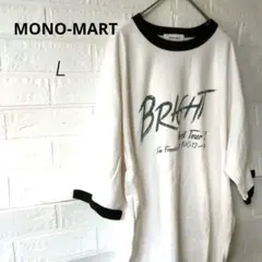 美品✨メンズ MONO-MARTモノマート リンガーTシャツ 綿