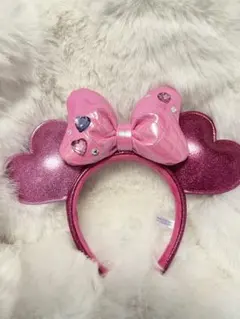 ディズニー ミニパル カチューシャ ピンク 2026 ハート型