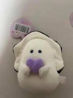 つぶらな瞳のなまがき　おしはーと　むぎゅぬい　ぬいぐるみ　紫