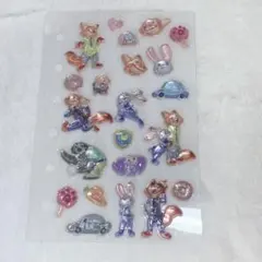 ズートピア ボンボンドロップシール おすそわけ