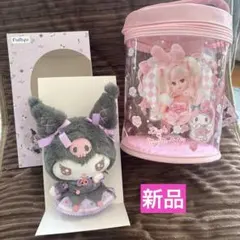 LiccA×Kuromi ぬいぐるみ 　　×My Melody バニティポーチ