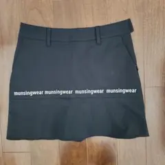 Munsingwear ゴルフスカート ブラック サイズ7
