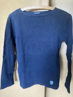 ORIVAL ネイビー 長袖Tシャツ