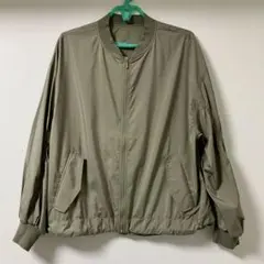 GLOBAL WORK　エアかるボリューム MA-1 (カーキ)