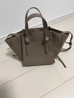 GRL 2Wayノットハンドルレザーショルダーバッグ