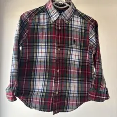 Polo Ralph Lauren 美品　チェック　シャツ 3T 100cm