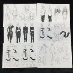 エンジェルブレイド キャラクター設定 設定資料 30枚 - メルカリ