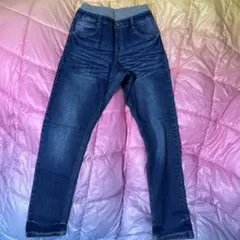 デニムパンツ 160 ブリーズ　F.O 一回使用美品　ストレッチ　足長さんに