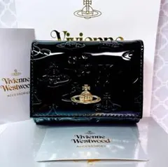 【大人気✨️ショッパー付】新品 Vivienne Westwood エナメル 黒